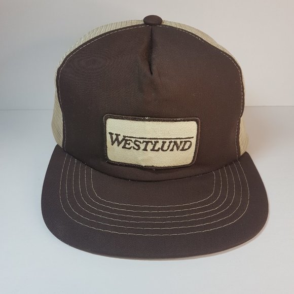 Vintage 70s 80s WESTLUND Hat Snapback Trucker Hat Classic Cap Farmer Baseball - Picture 15 of 15